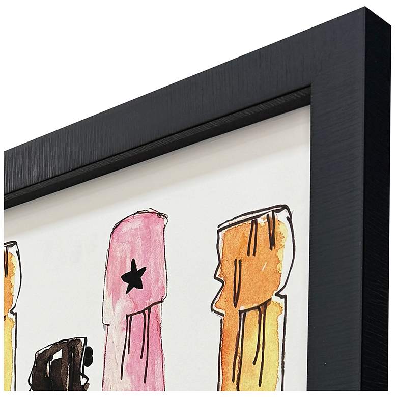 Image 3 Bubbly 25"W x 31"H Framed Art Set of 2 more views
