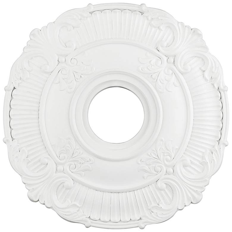 Image 1 Buckingham 18-in x 18-in White Polyurethane Ceiling Medallion
