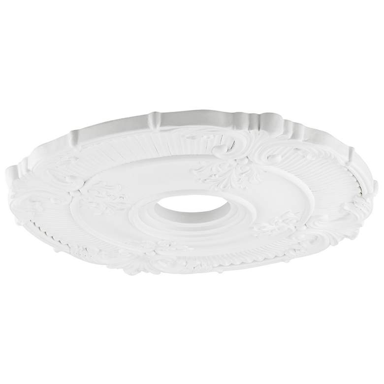 Image 4 Buckingham 18" White Polyurethane Ceiling Medallion more views