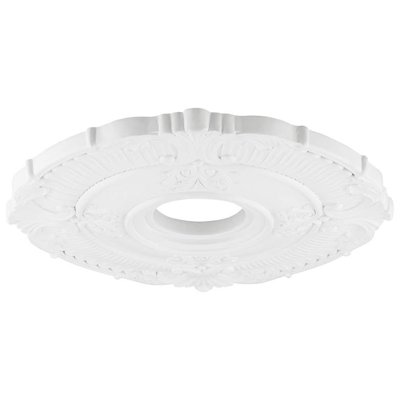 Image 5 Buckingham 18" White Polyurethane Ceiling Medallion more views