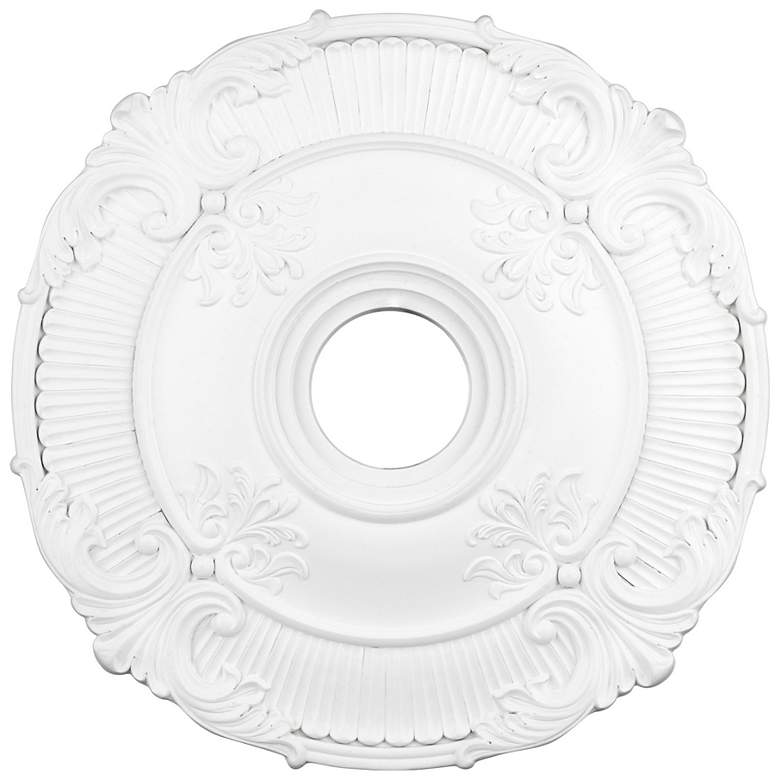 Image 1 Buckingham 22-in x 22-in White Polyurethane Ceiling Medallion