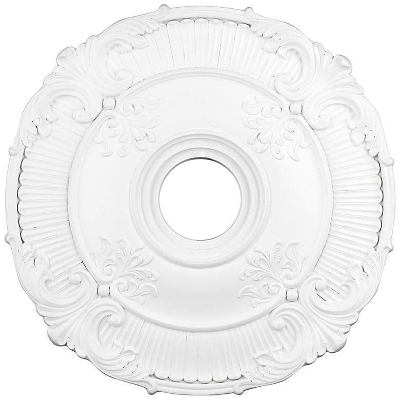 Image 2 Buckingham 22-in x 22-in White Polyurethane Ceiling Medallion