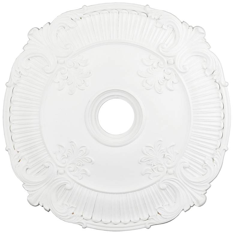 Image 2 Buckingham 30" White Polyurethane Ceiling Medallion