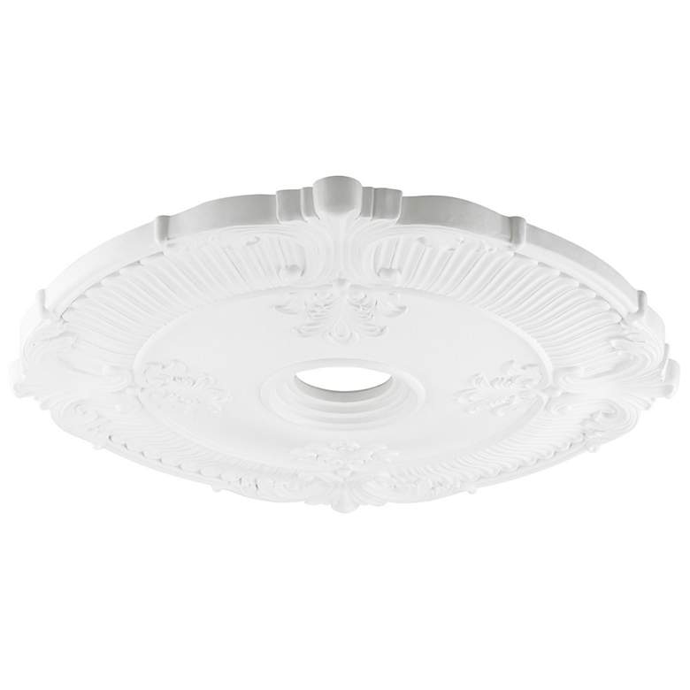 Image 4 Buckingham 30" White Polyurethane Ceiling Medallion more views