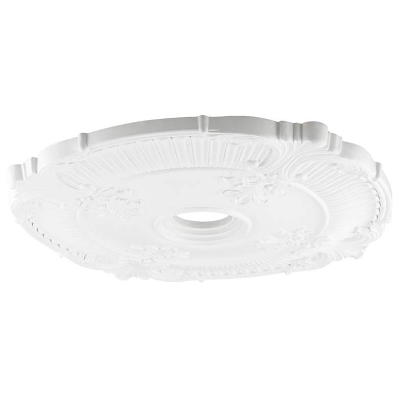 Image 5 Buckingham 30" White Polyurethane Ceiling Medallion more views