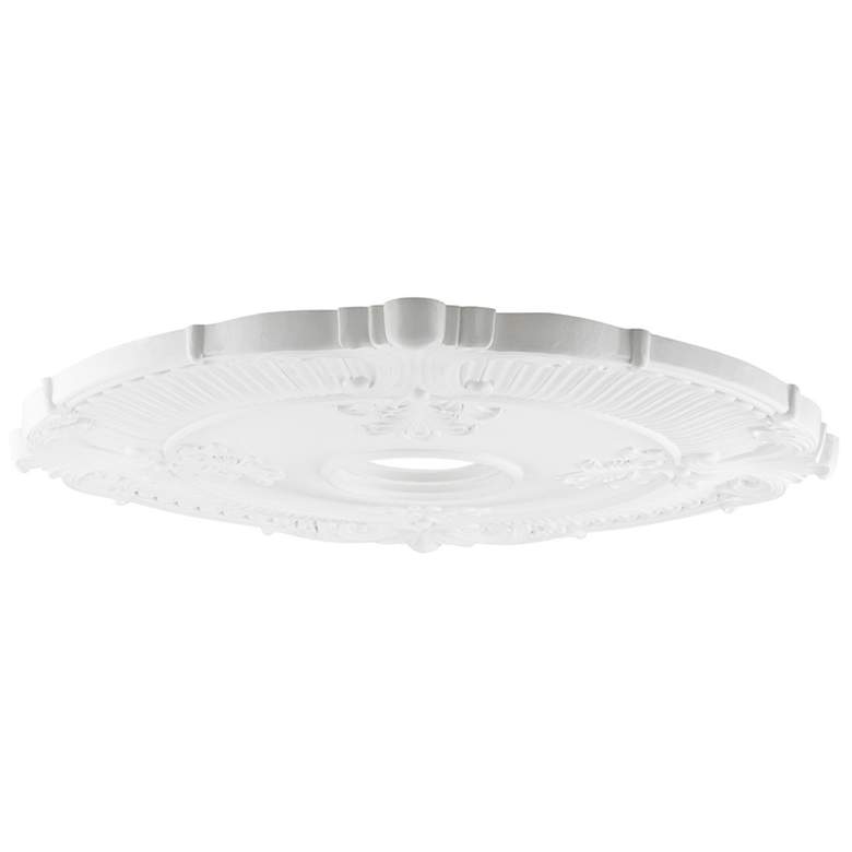 Image 7 Buckingham 30" White Polyurethane Ceiling Medallion more views