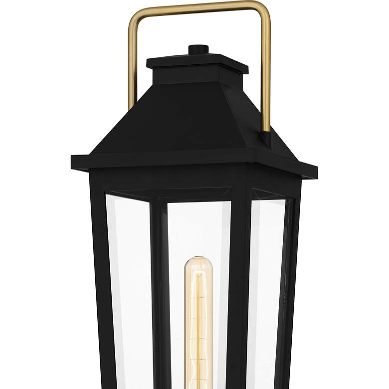 Image 5 Buckley 1-Light Matte Black Outdoor Post Lantern more views