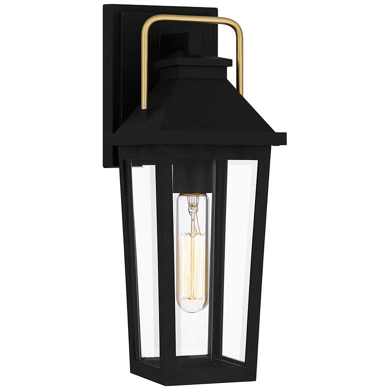 Image 2 Buckley 1-Light Matte Black Outdoor Wall Lantern