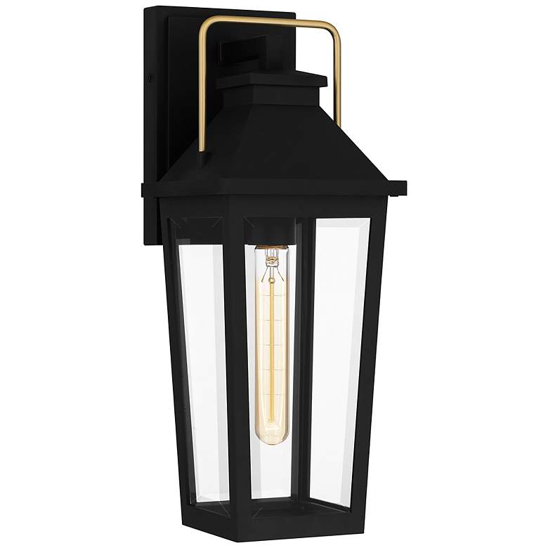Image 2 Buckley 1-Light Matte Black Outdoor Wall Lantern