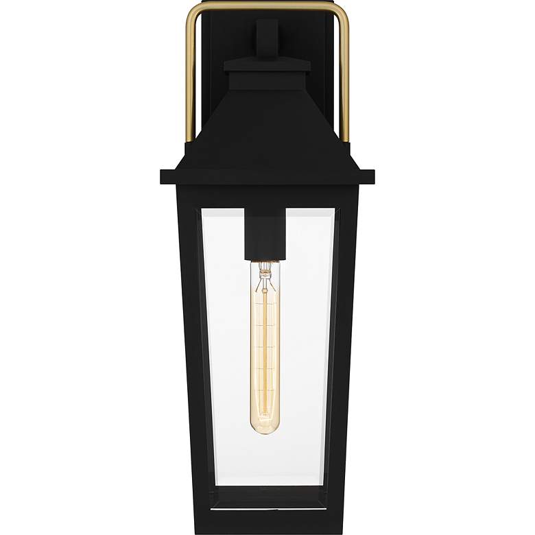 Image 3 Buckley 1-Light Matte Black Outdoor Wall Lantern more views