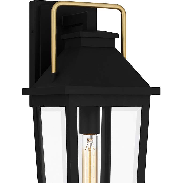 Image 5 Buckley 1-Light Matte Black Outdoor Wall Lantern more views