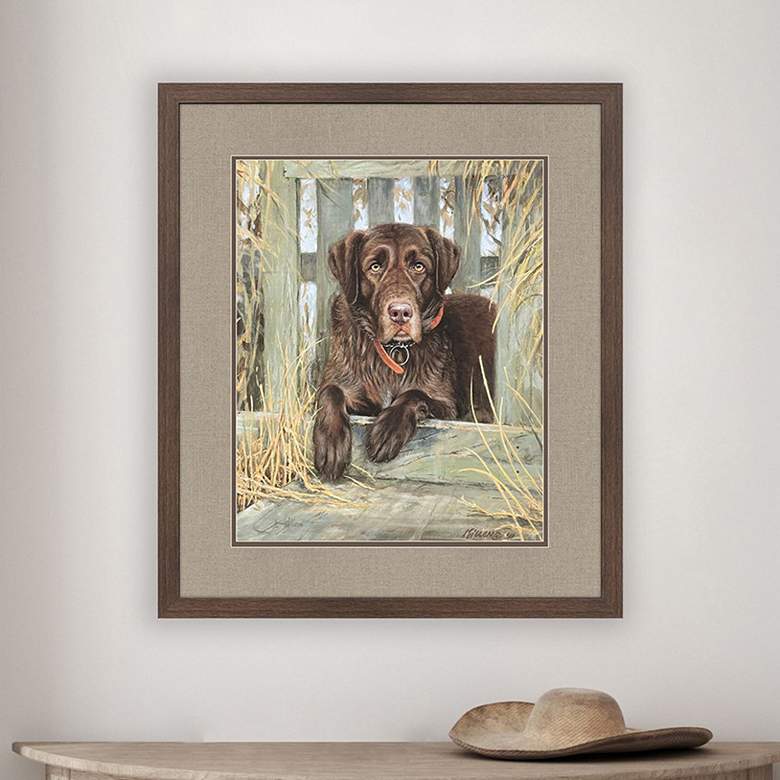 Image 1 Bud 35"W x 41"H Framed Art