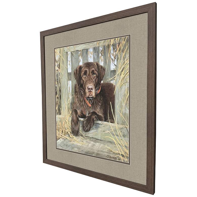 Image 3 Bud 35"W x 41"H Framed Art more views