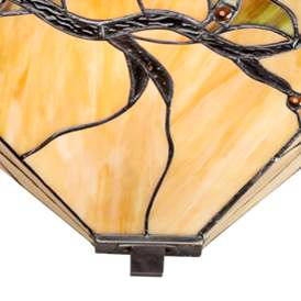 Image4 of Budding Branch 14" Wide Tiffany-Style Ceiling Light more views