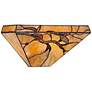 Budding Branch 14" Wide Tiffany-Style Glass Wall Sconce in scene
