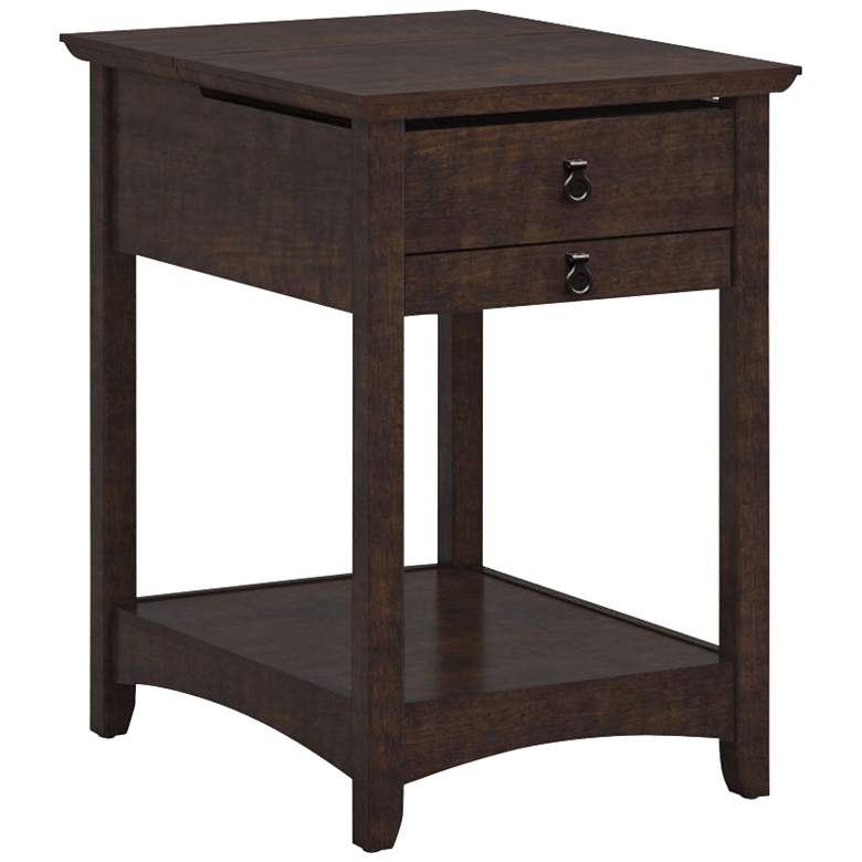 Image 1 Buena Vista Madison Cherry Work Station End Table