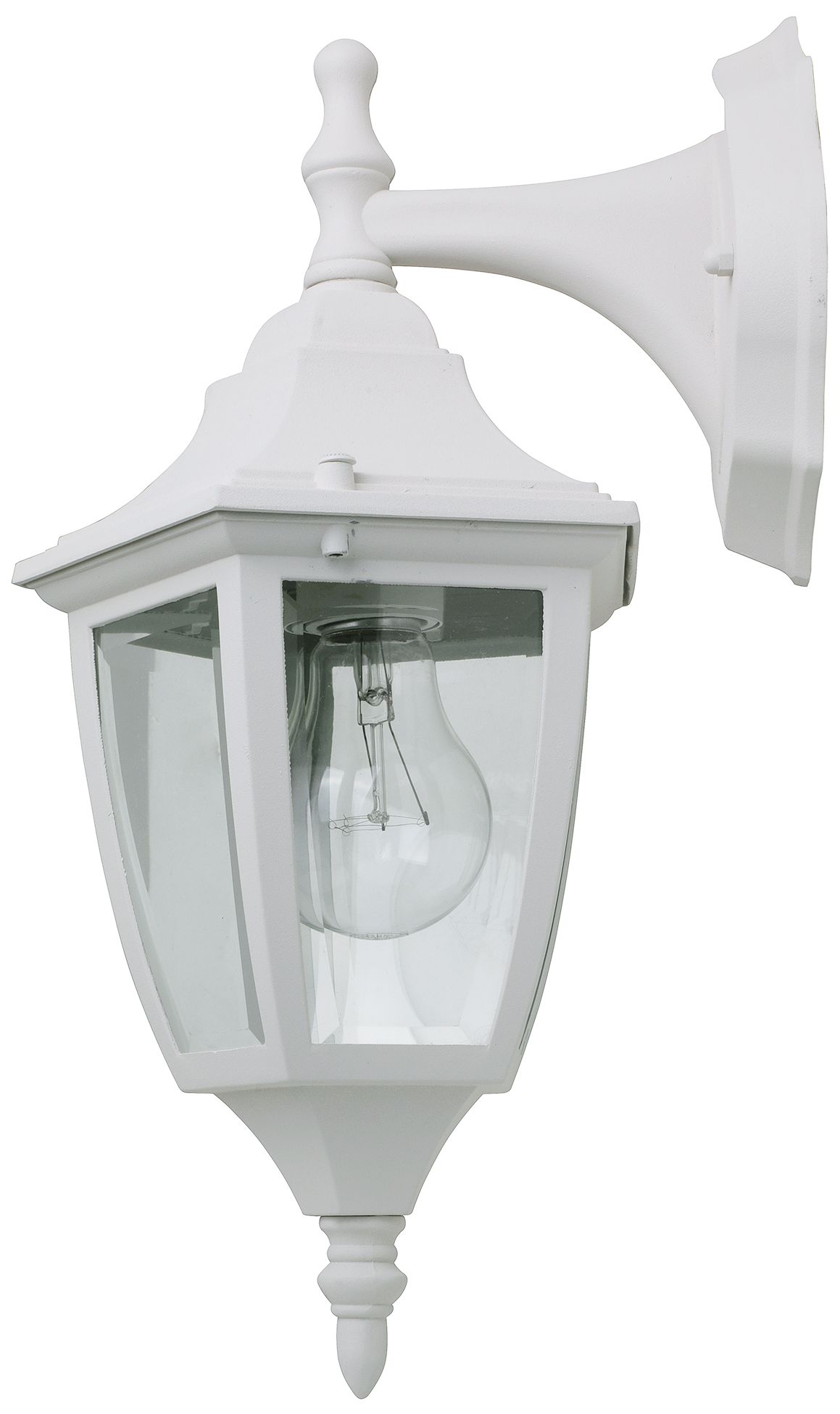 Image 3 Builder 14 1/4" High Top-Mount White Outdoor Wall Light more views