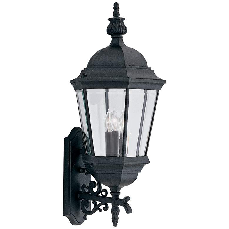 Image 2 Builder 30 1/2" High Traditional Black Outdoor Wall Light