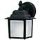 Builder Cast 1-Light 5.5" Wide Black Outdoor Wall Light