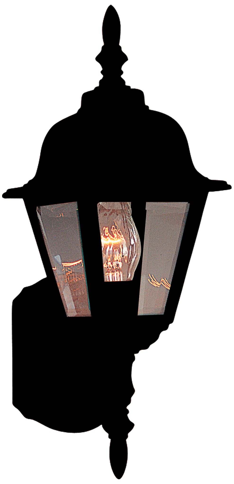 Builder Cast 1-Light Outdoor Wall Mount Black