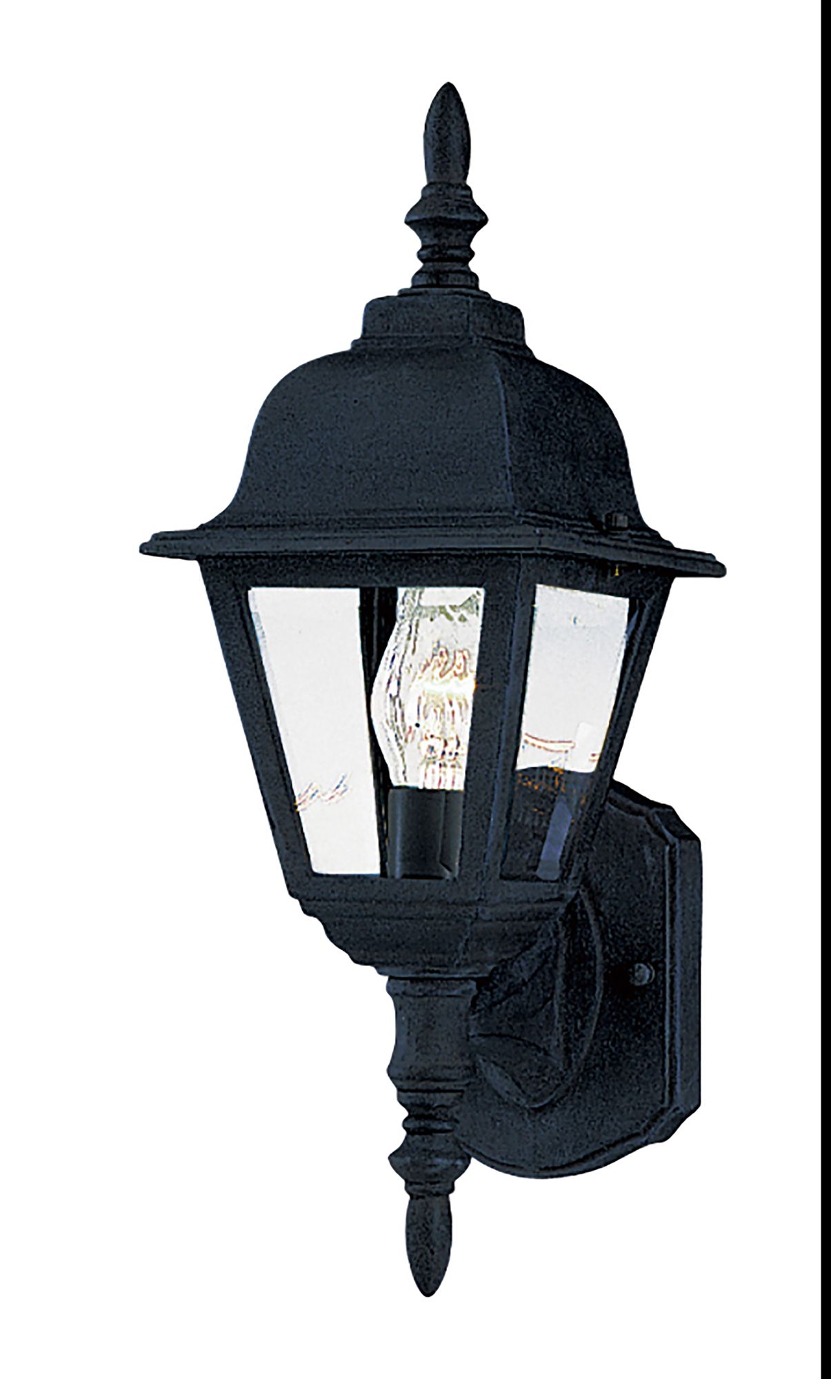 Image 2 Builder Cast 1-Light Outdoor Wall Mount Black more views