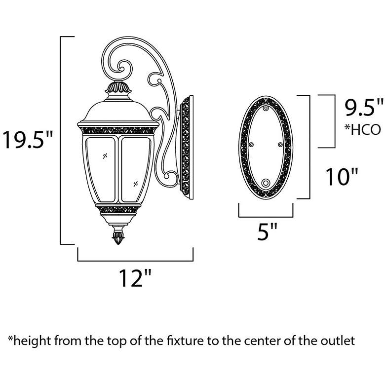 Image 2 Builder Cast LED E26-Outdoor Wall Mount more views