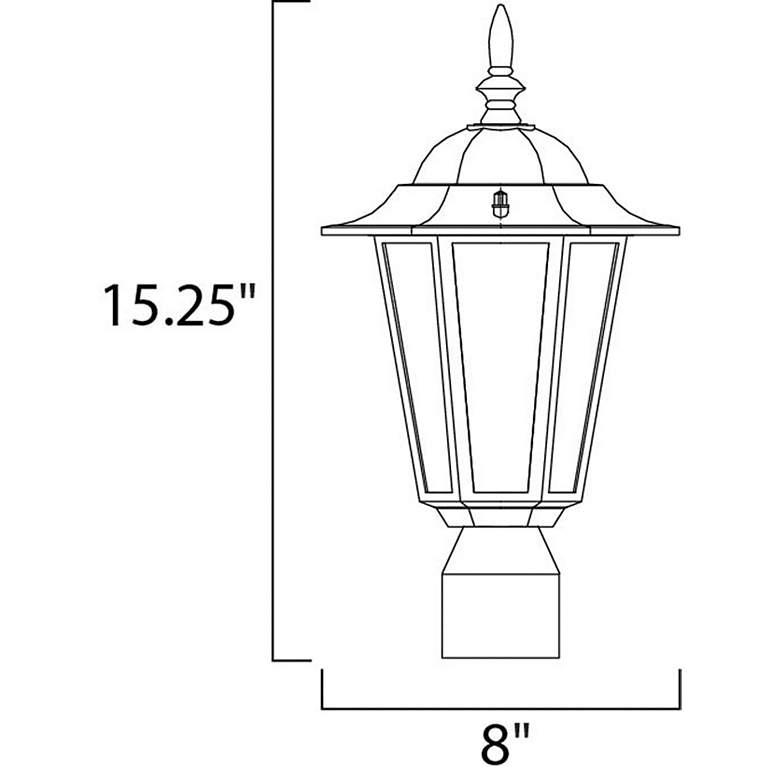 Image 3 Builder Cast-Outdoor Pole/Post Mount more views