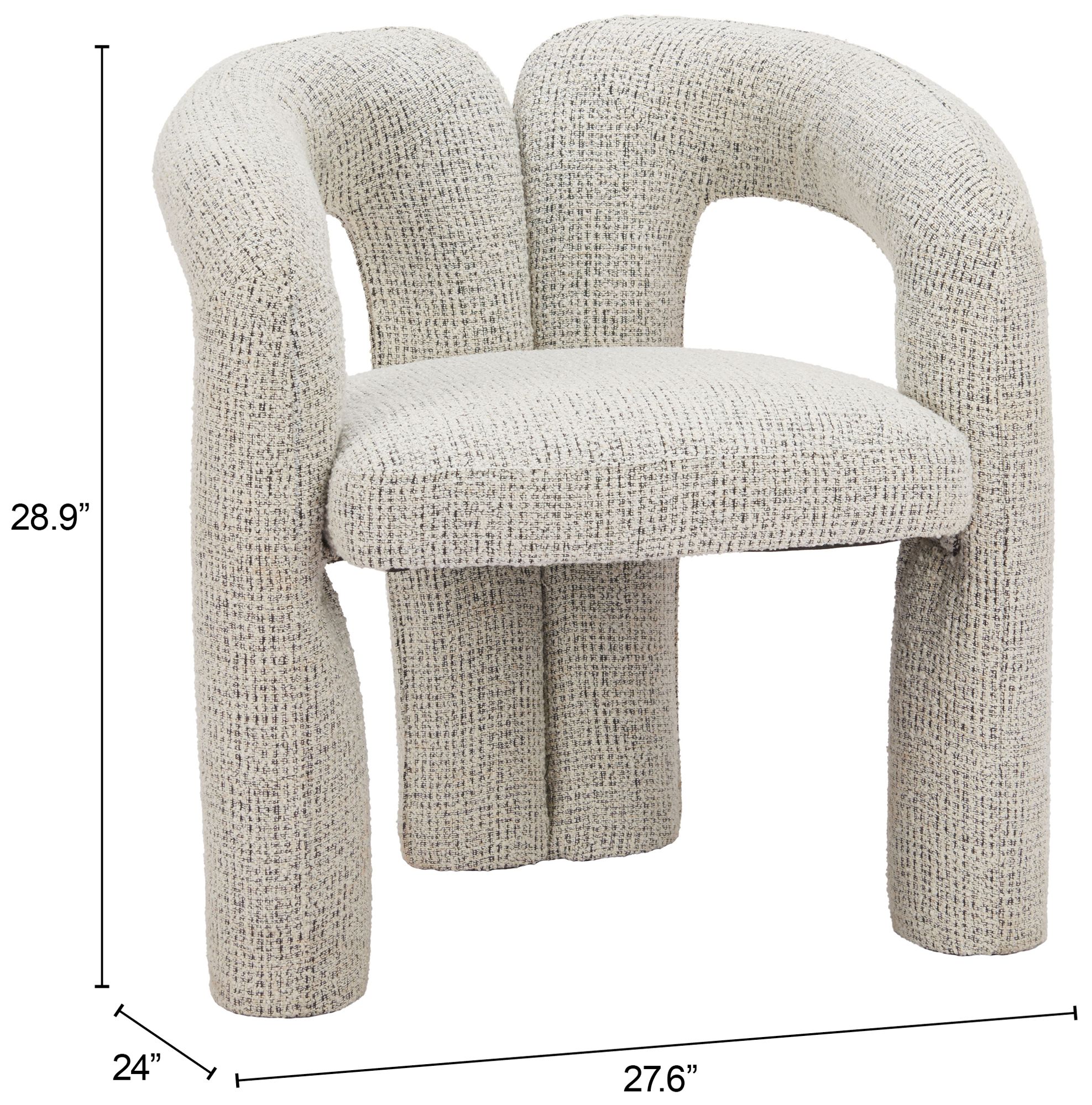 Image 7 Buis Dining Chair Gray more views