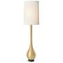 Bulb Floor Lamp-Brushed Brass