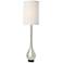 Bulb Nickel Metal Vase Floor Lamp