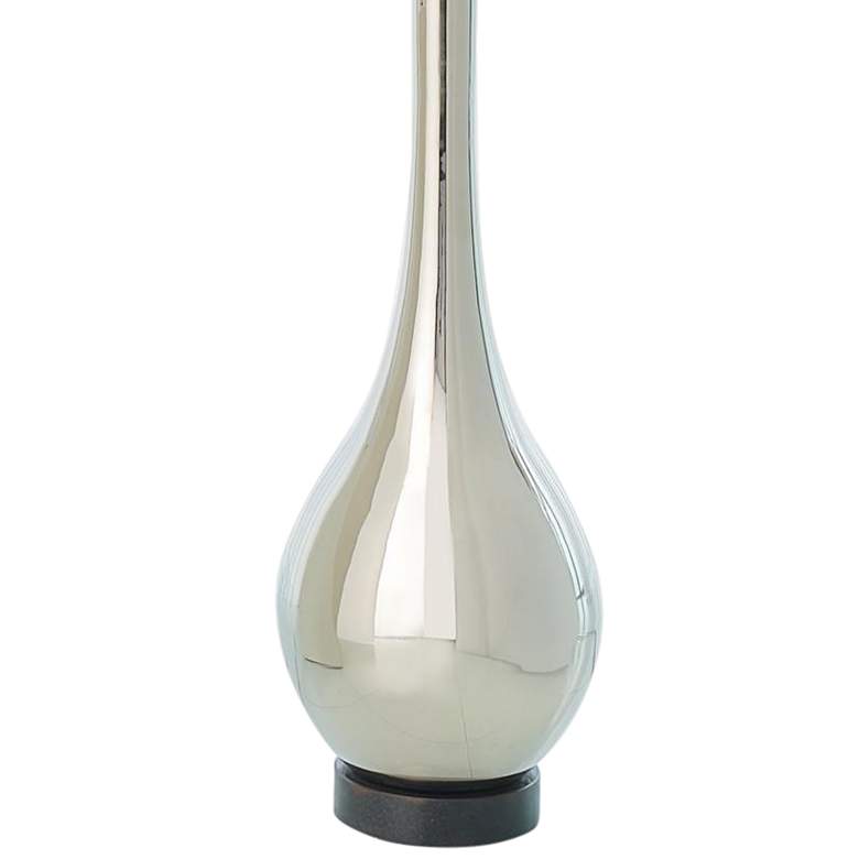 Image 4 Bulb Nickel Metal Vase Floor Lamp more views