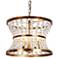 Bulbiferum 3-Light Crystal Beads Chandelier