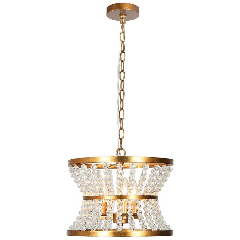 Image 3 Bulbiferum 3-Light Crystal Beads Chandelier more views