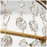 4_Bulbiferum 6-Light Gold Glass Beads Drum Chandelier more views