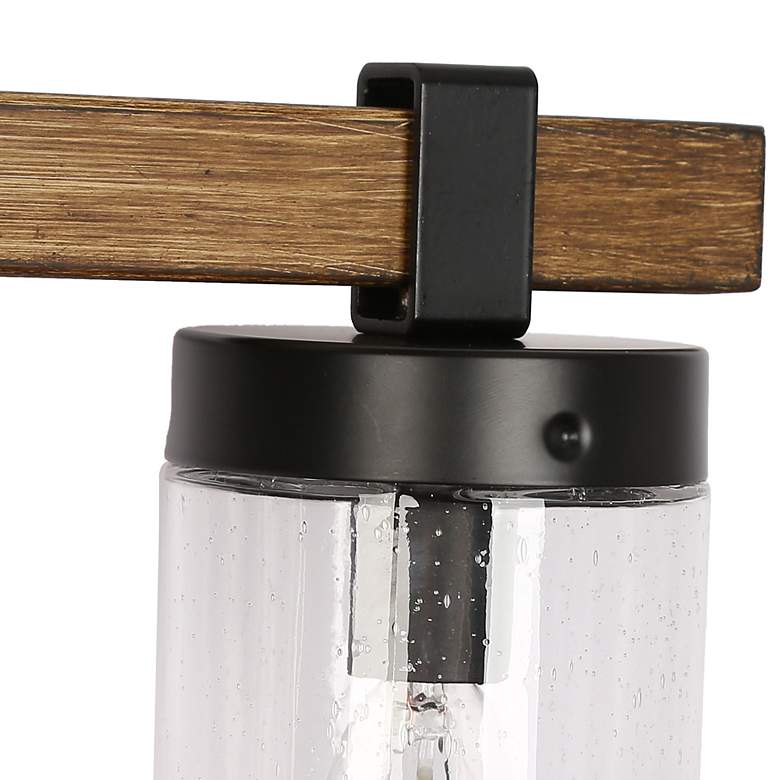 Image 2 Bulin 4-Light 28" Wide Brown Bath Light more views