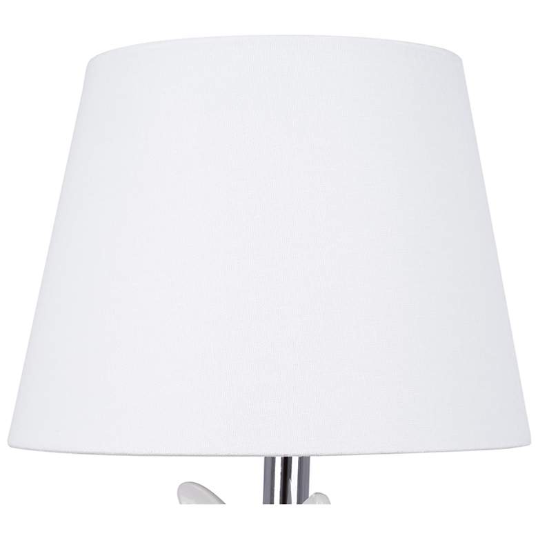 Image 4 Bulldog 19" High White Ceramic Table Lamp more views
