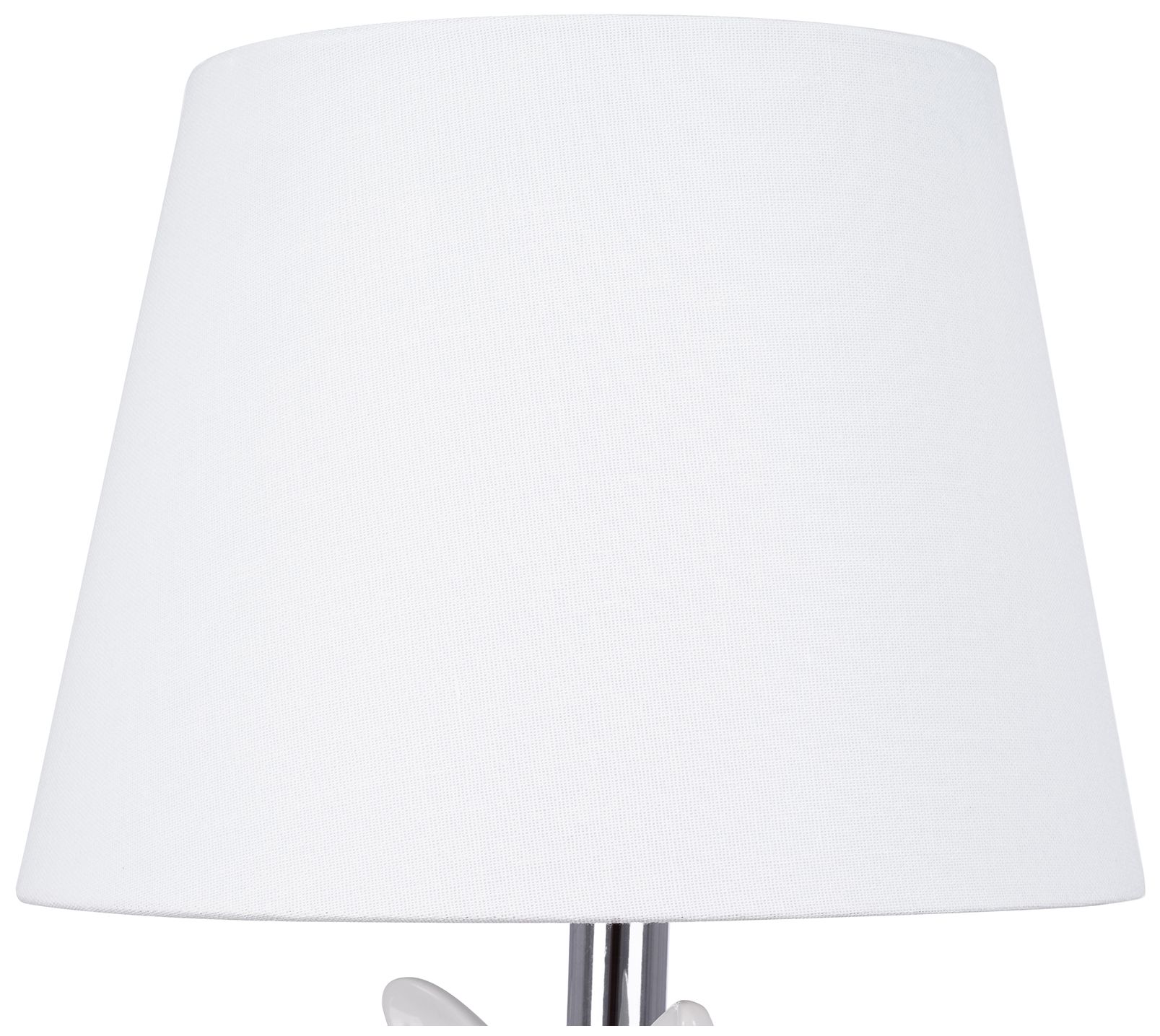 Image 4 Bulldog 19" High White Ceramic Table Lamp more views