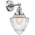 Bullet 7" Polished Chrome Sconce w/ Seedy Shade