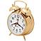 Bulova Bellman Brass Alarm Clock