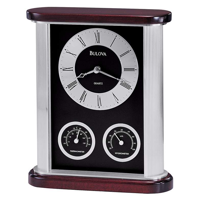 Image 1 Bulova Belvedere Executive Clock