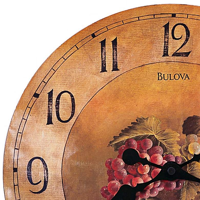 Image 2 Bulova Whittingham Decorative 18" Wide Wall Clock more views
