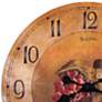 Bulova Whittingham Decorative 18" Wide Wall Clock