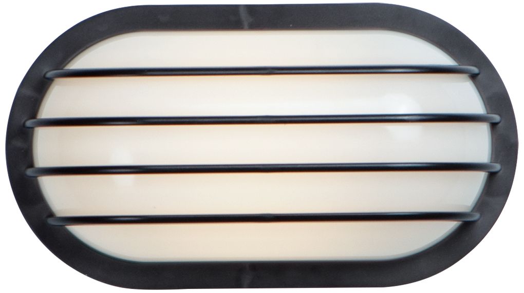 Bulwark 1-Light LED Outdoor Wall Sconce Black