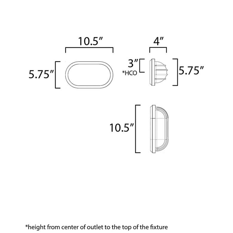 Image 5 Bulwark-Outdoor Wall Mount more views