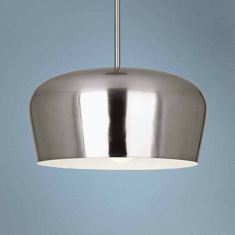 Image 1 Bumper 18 1/2" Wide Dark Antique Nickel Pendant Light