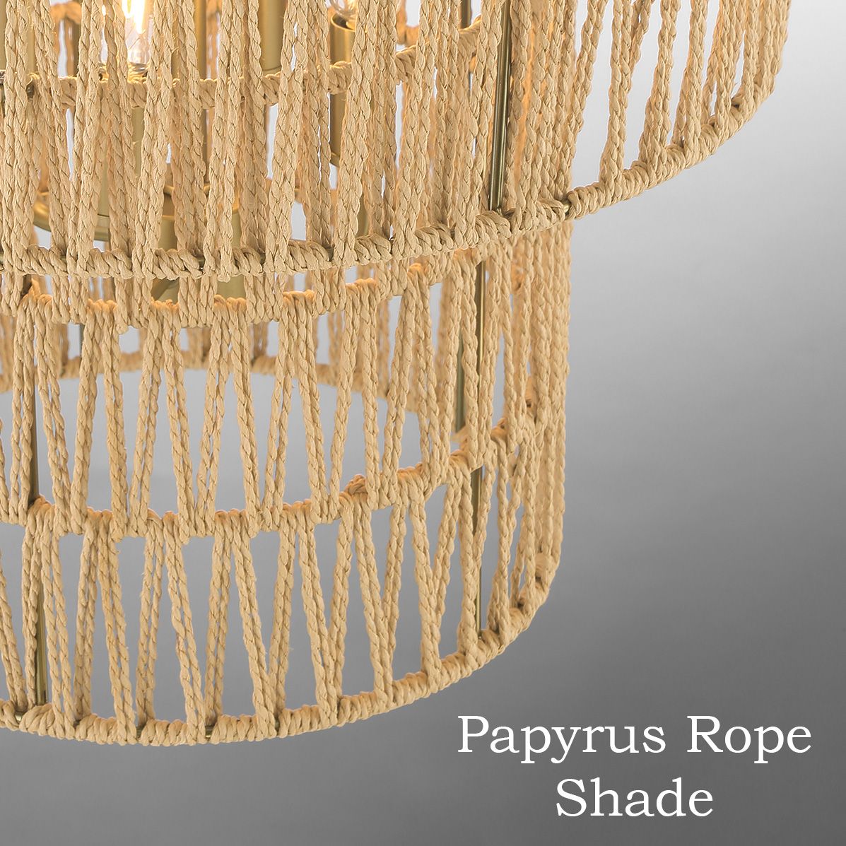 Bungalow Heaven 16" Wide Soft Brass 4-Light Pendant