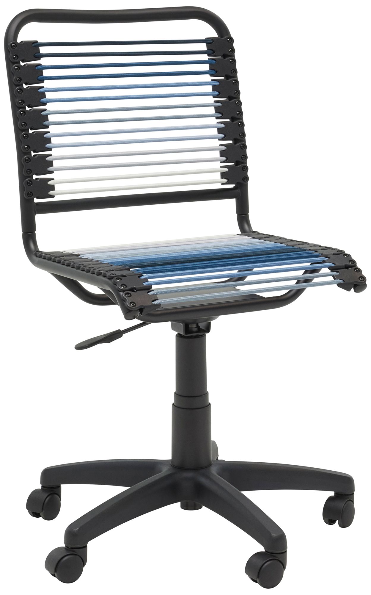Image Bungie Blue Bungie Cord Adjustable Swivel Office Chair