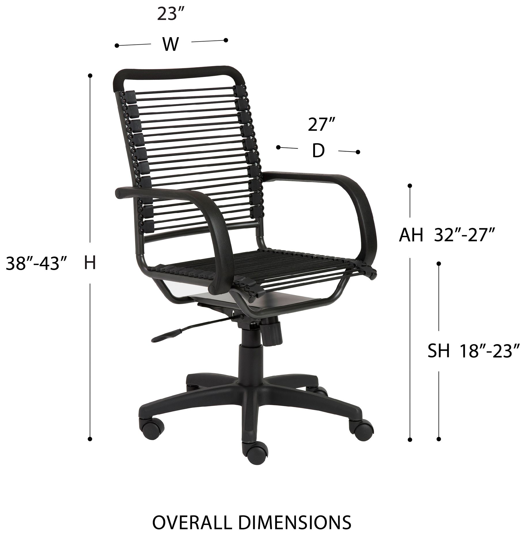 Image 4 Bungie High-Back Black and Graphite Office Chair more views