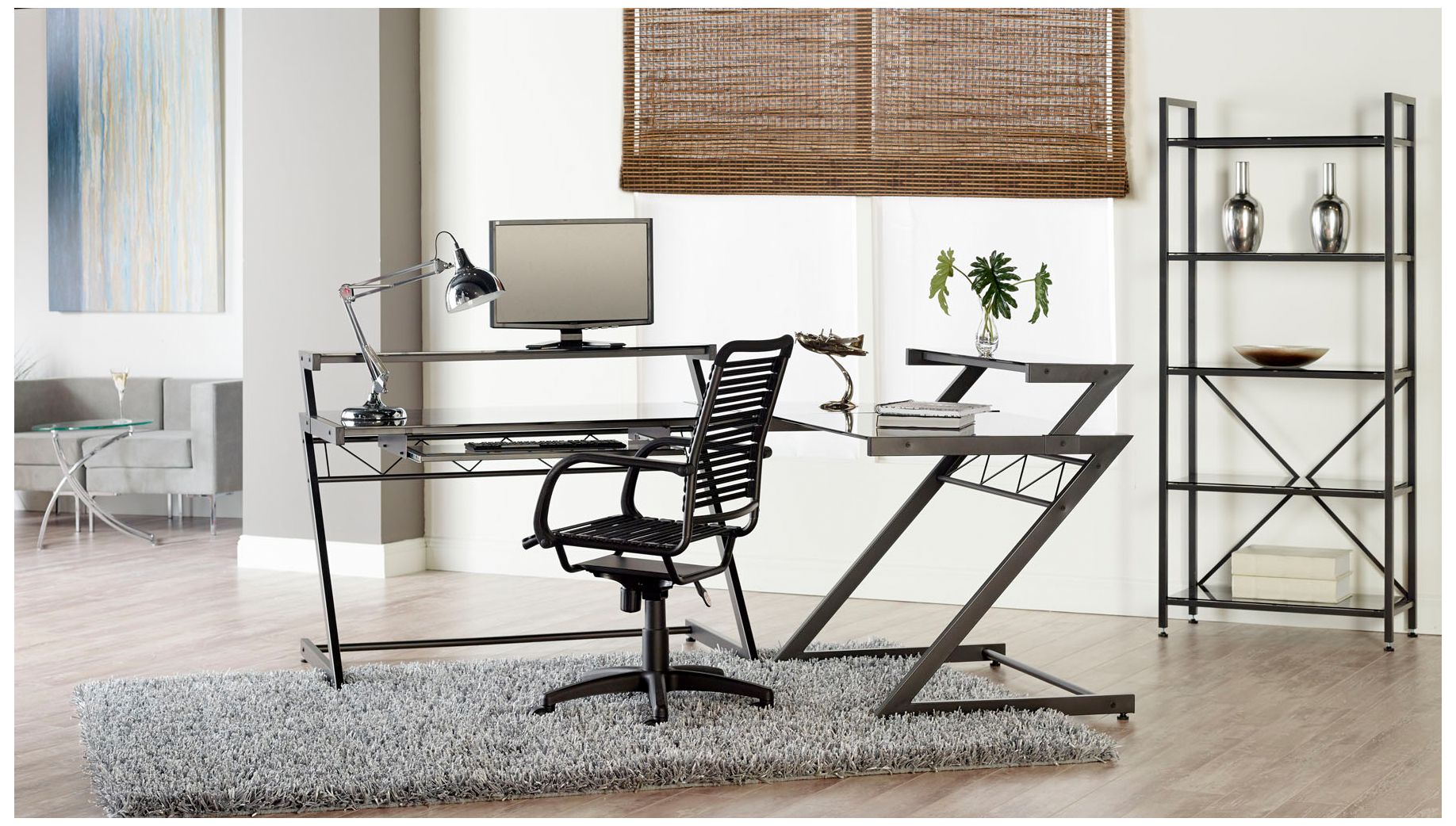 Image 6 Bungie High-Back Black and Graphite Office Chair more views