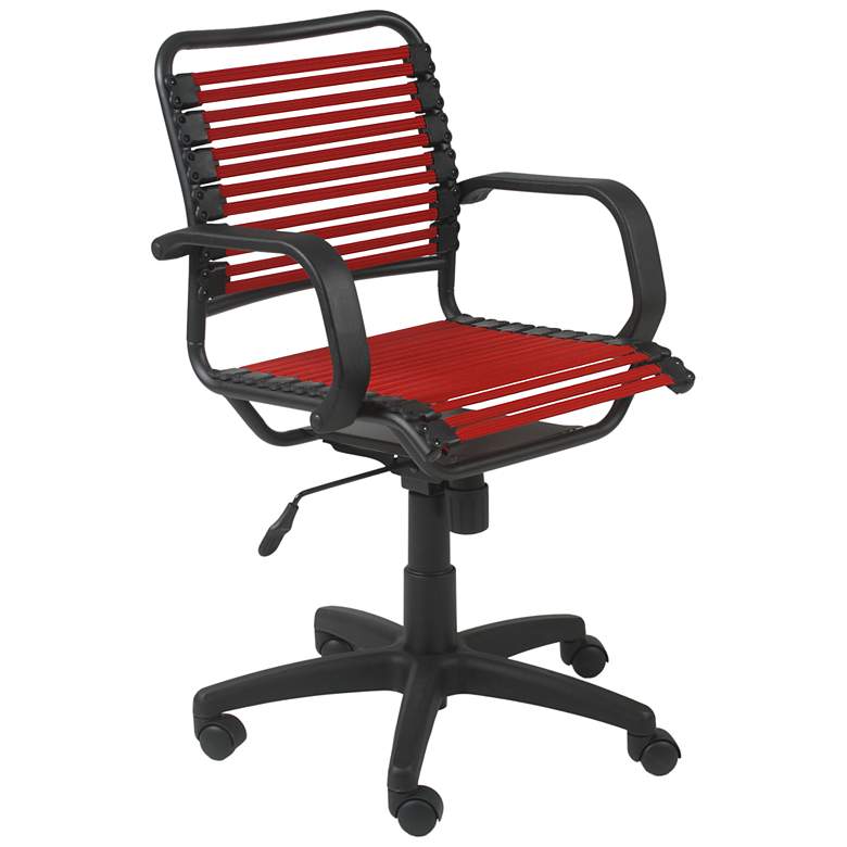Image 1 Bungie Mid-Back Graphite Black and Red Office Chair